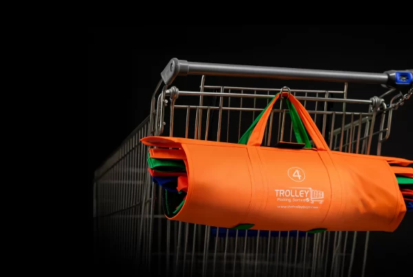 Reusable Shopping Bags folded